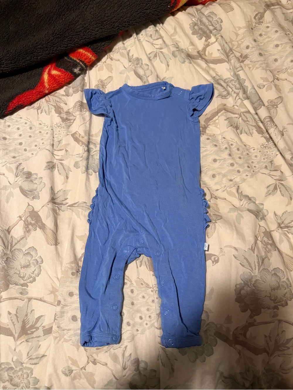 Posh peanut ruffle bum one piece
